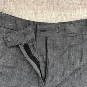 Wide Leg Vintage Striped Trousers